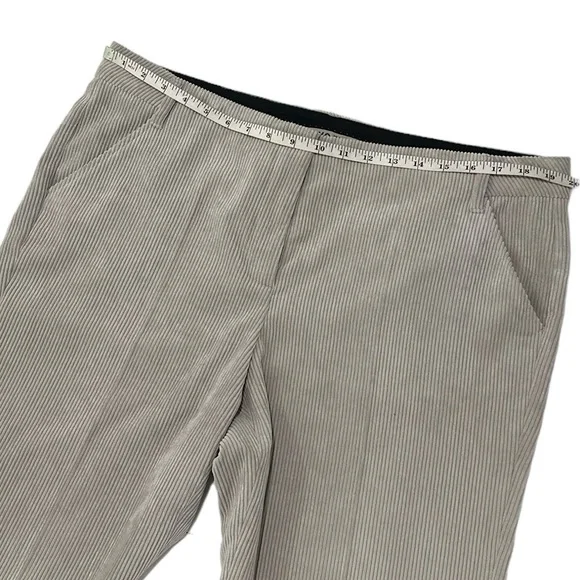 LUISA CERANO SMART Lightweight Corduroy Cord Wide LEG TROUSER OFFICE NWT 16